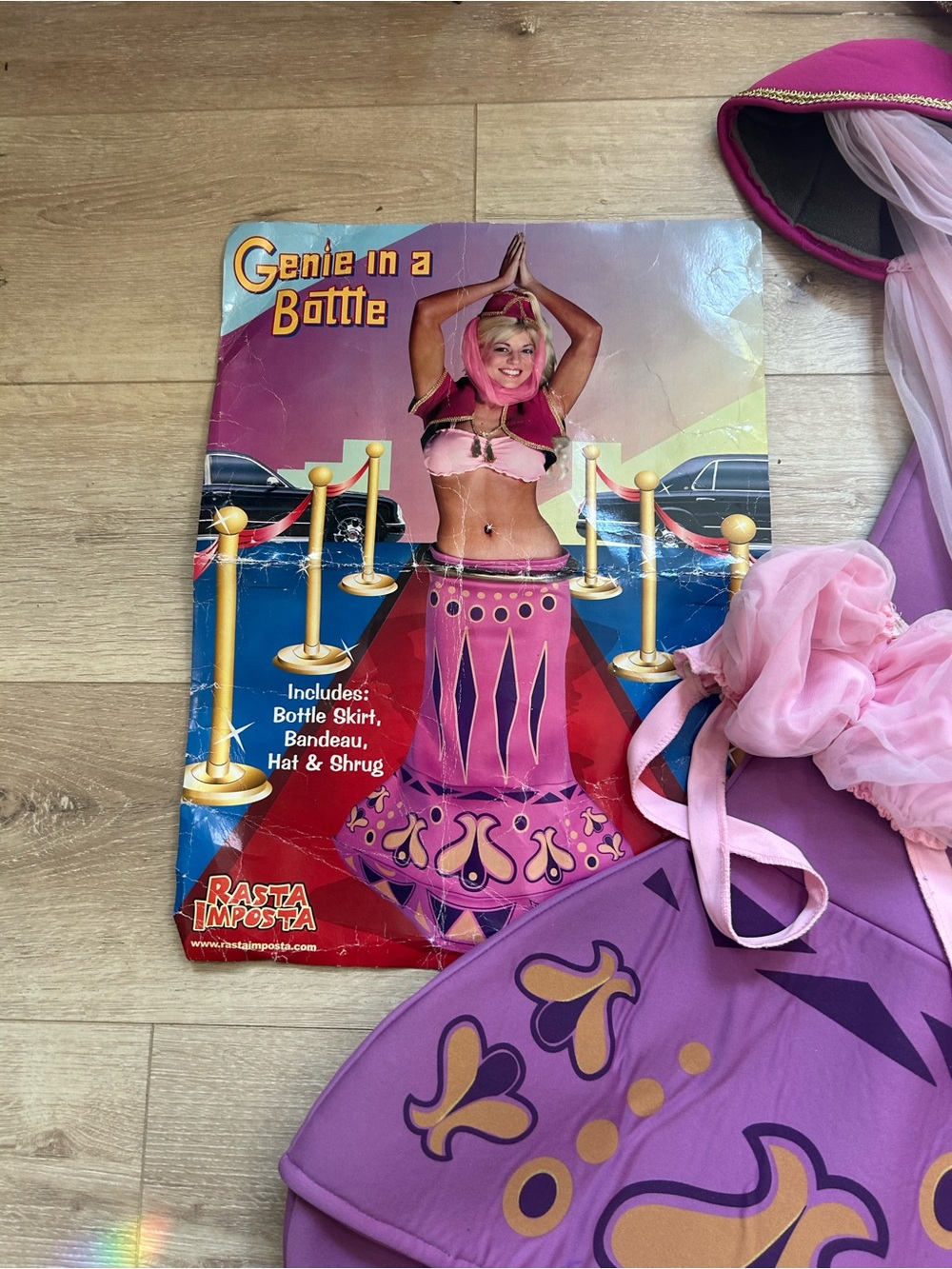 Genie in a Bottle Pink Costume Set